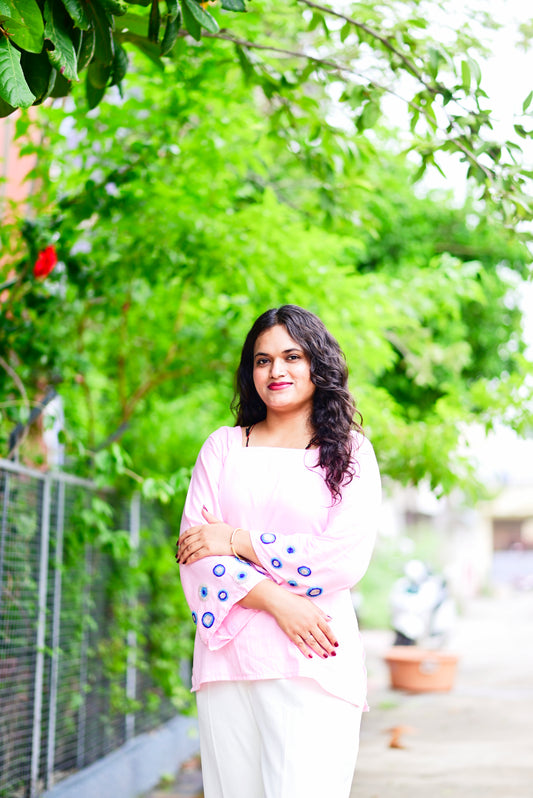 Nazar – Handcrafted Cotton Short Kurti