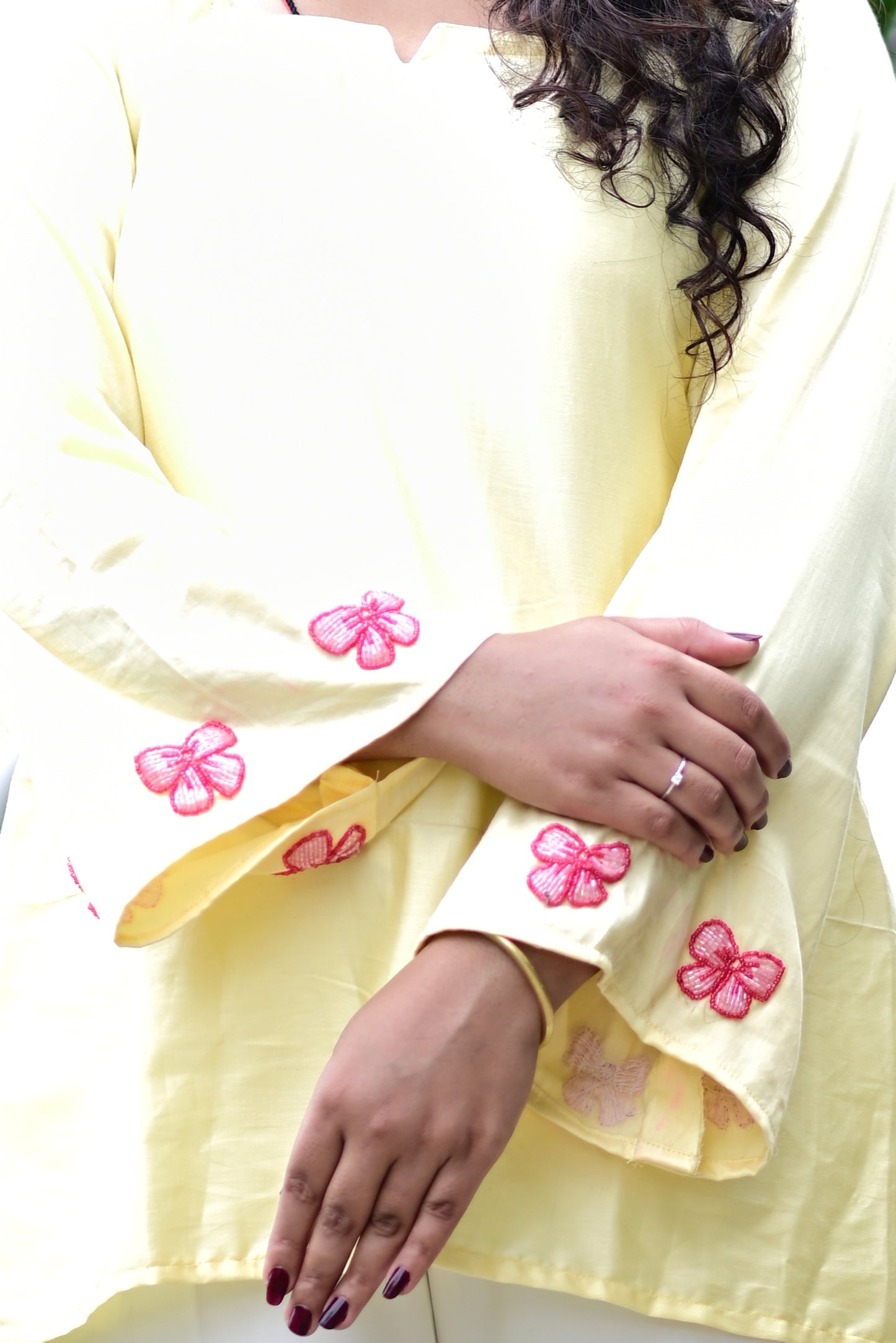 Bow Short Kurti