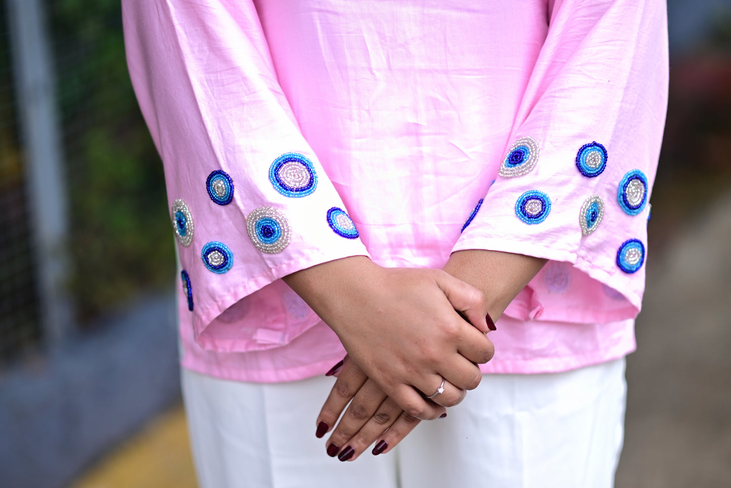Nazar – Handcrafted Cotton Short Kurti